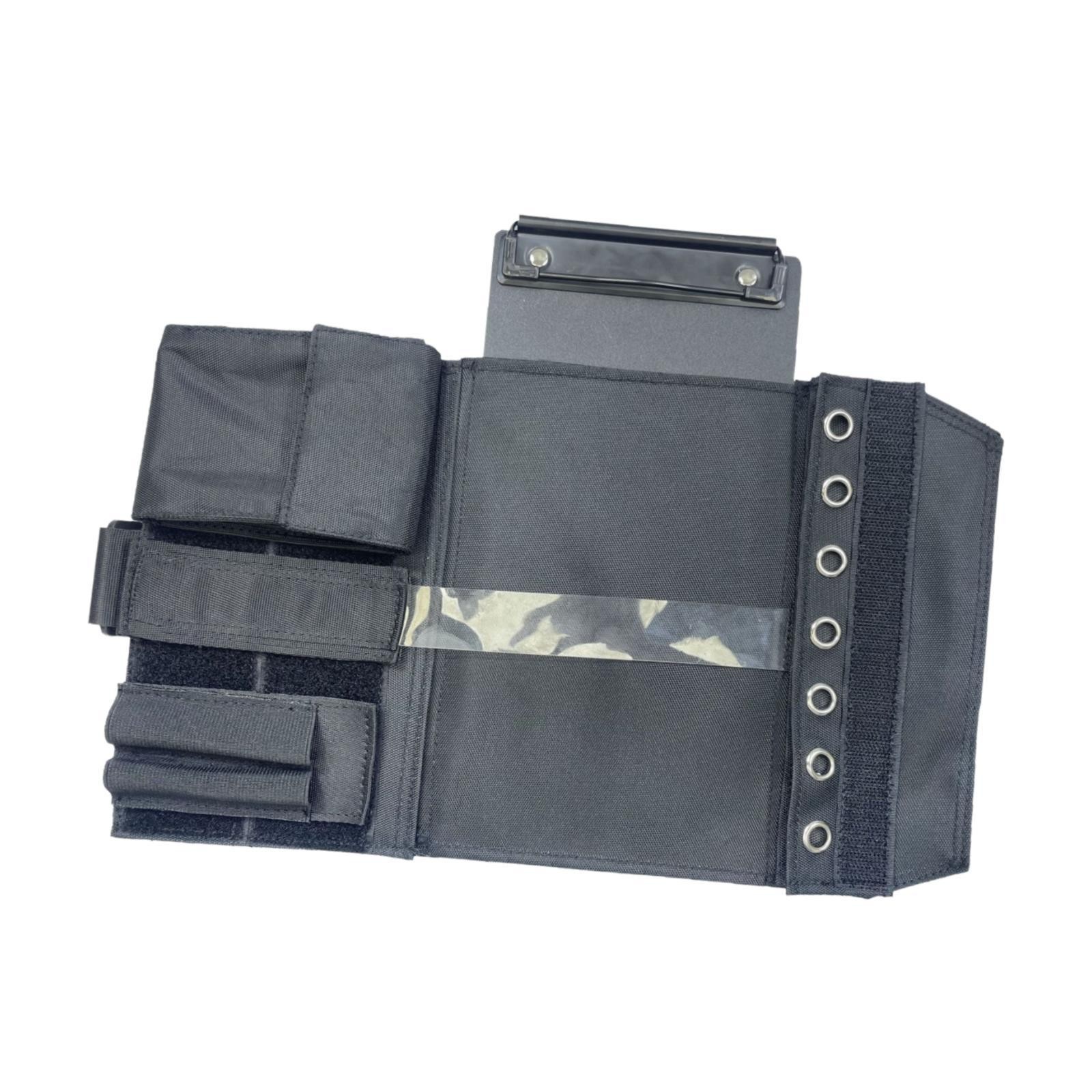 Aviation Leg Strap Board Pilot Notepad Holder Organizer Wide Elastic Strap Pilot