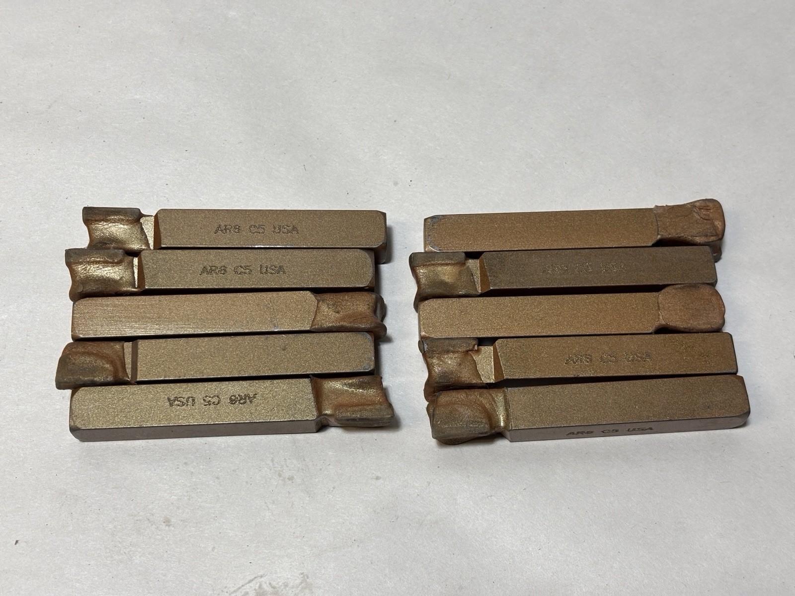 ARB C5 TOOL BIT Premium Carbide Tipped Steel USA (Lot of 10)