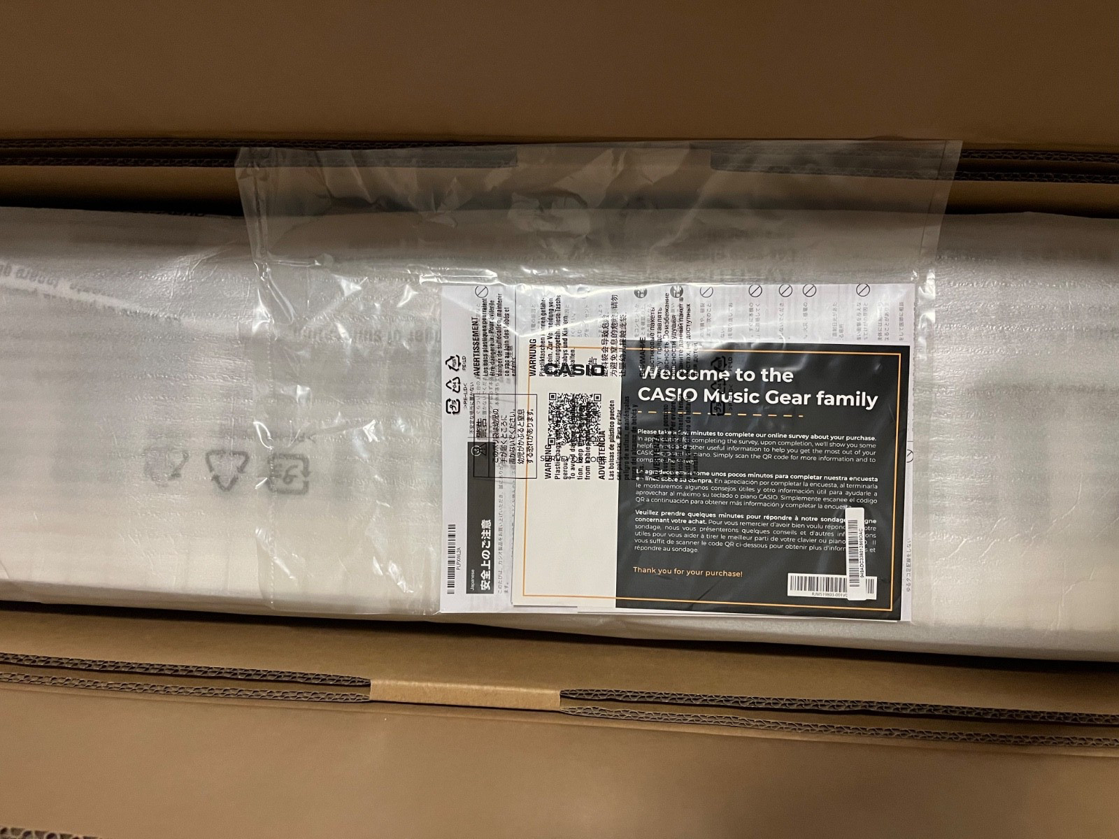 Casio CDP-S360 88-Key Digital Piano Open Box Original Packaging