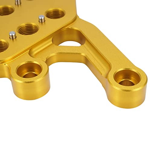 Foot Peg Brackets for Surron Light Bee,CNC Adjustable 7075 Aluminum gold