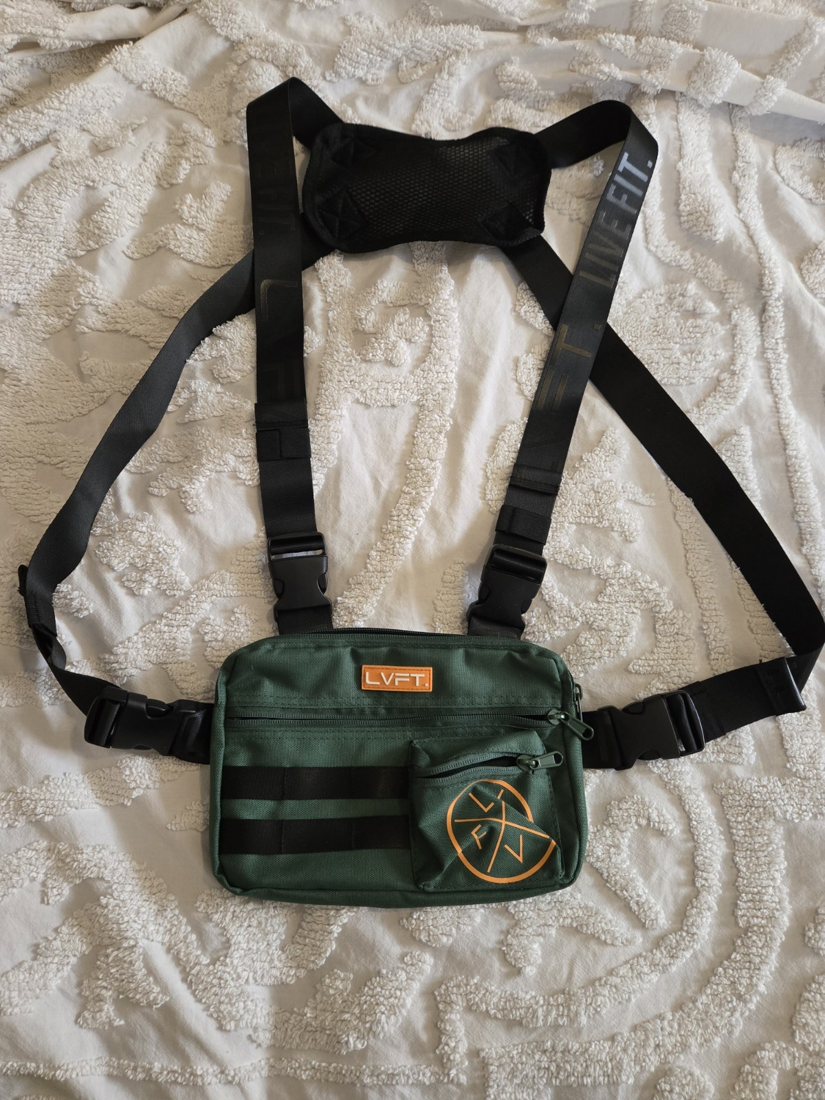 NWT LVFT Live Fit Tactical Chest Rig Green