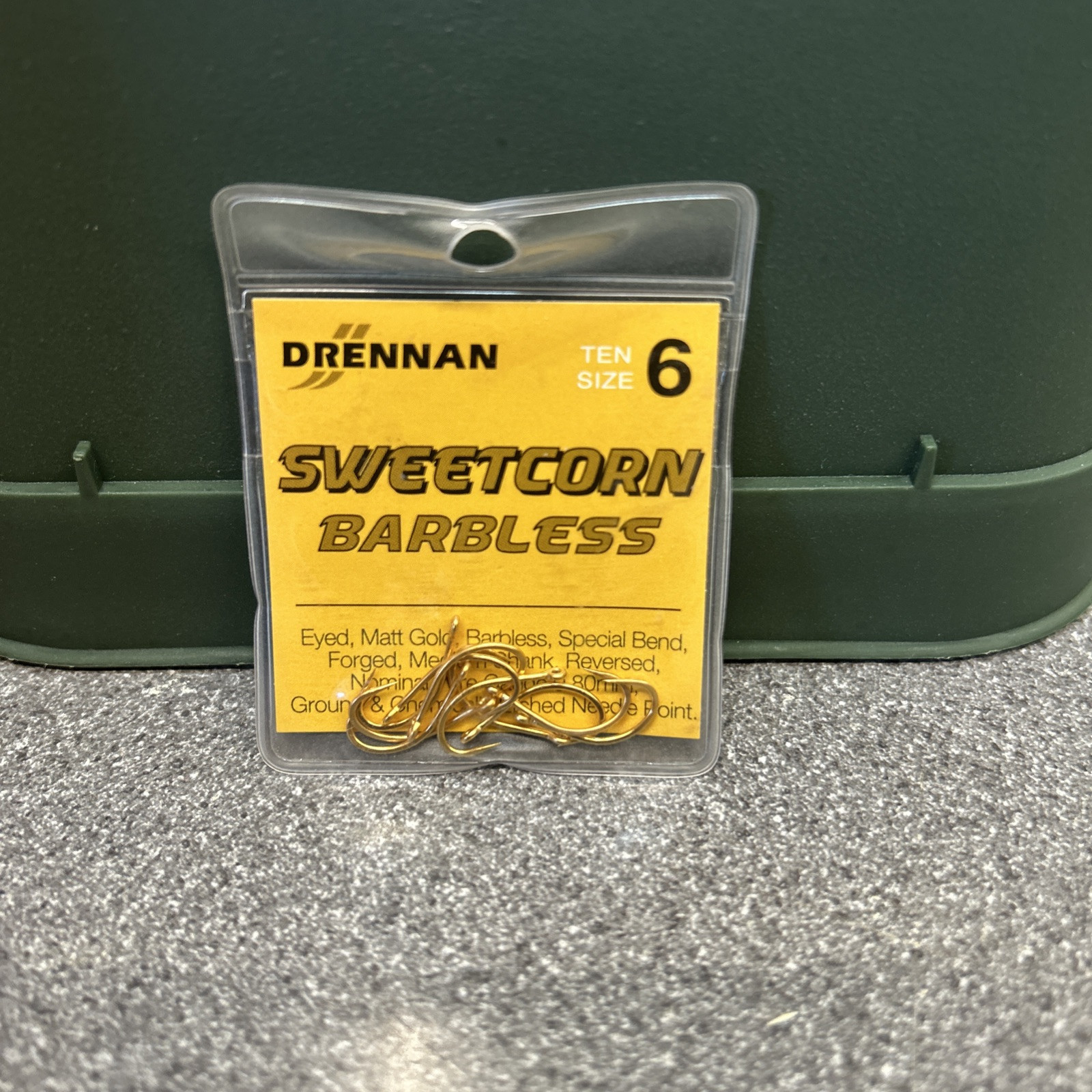 Drennan Seeetcorn Barbless Eyed Size 6