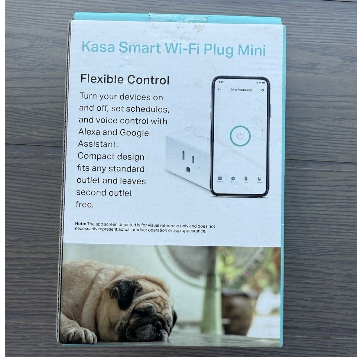 TP-Link Kasa Smart Wi-Fi Plug Mini HS105 White New Compact Alexa Google Smart