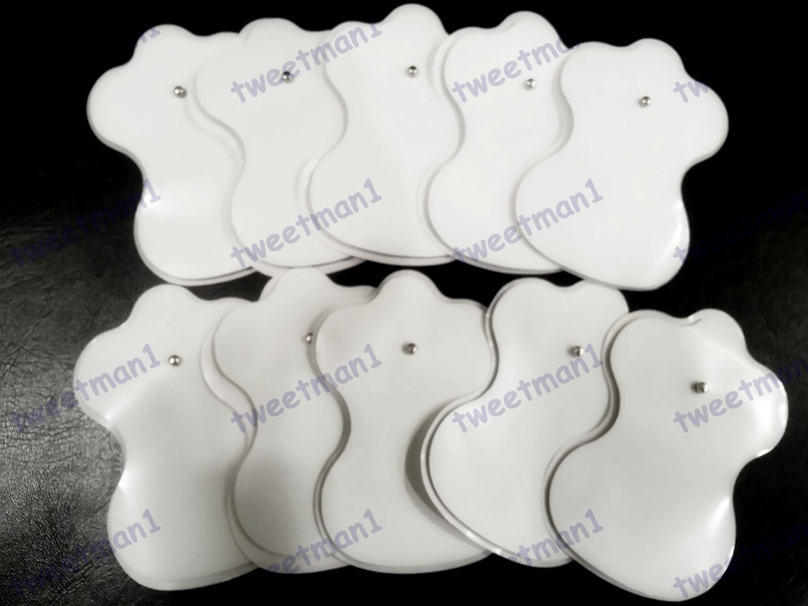 `Electrode Pads for Digital Massage / TENS / Electronic Physiotherapy / Snap-on