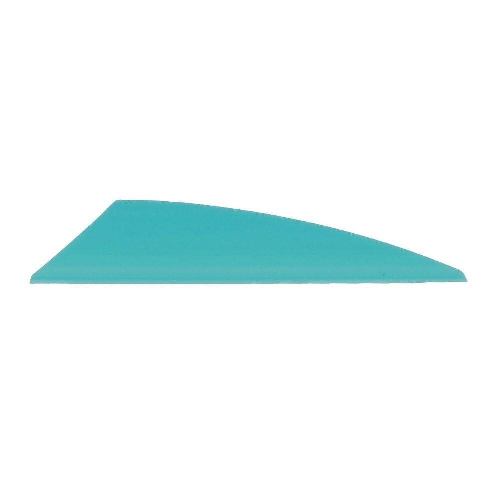 Tac Vanes 2.25" x .47" Driver Turquoise Polymer Fletching - 80TAC-0360810-1193