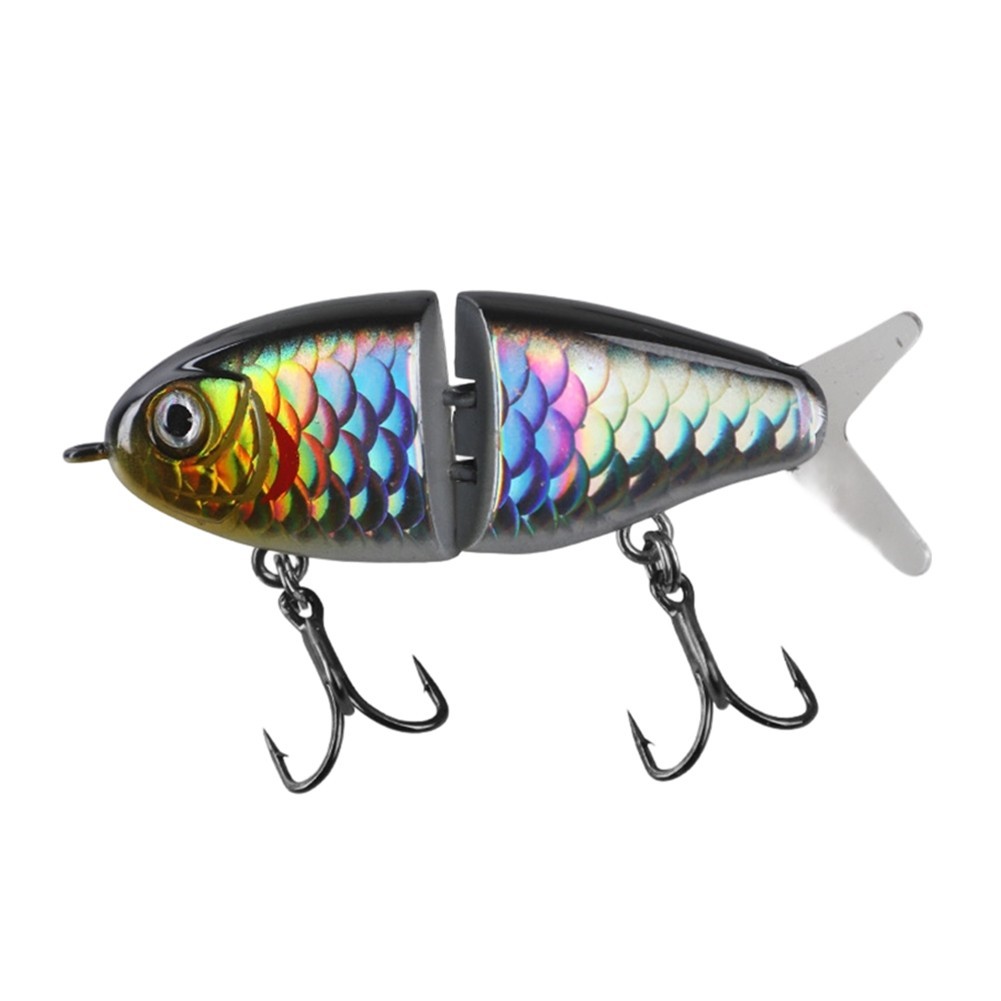 Swimbait Lure 6cm 6.5g Two-Joint Slow Sink Design for Bass Trout Fishing