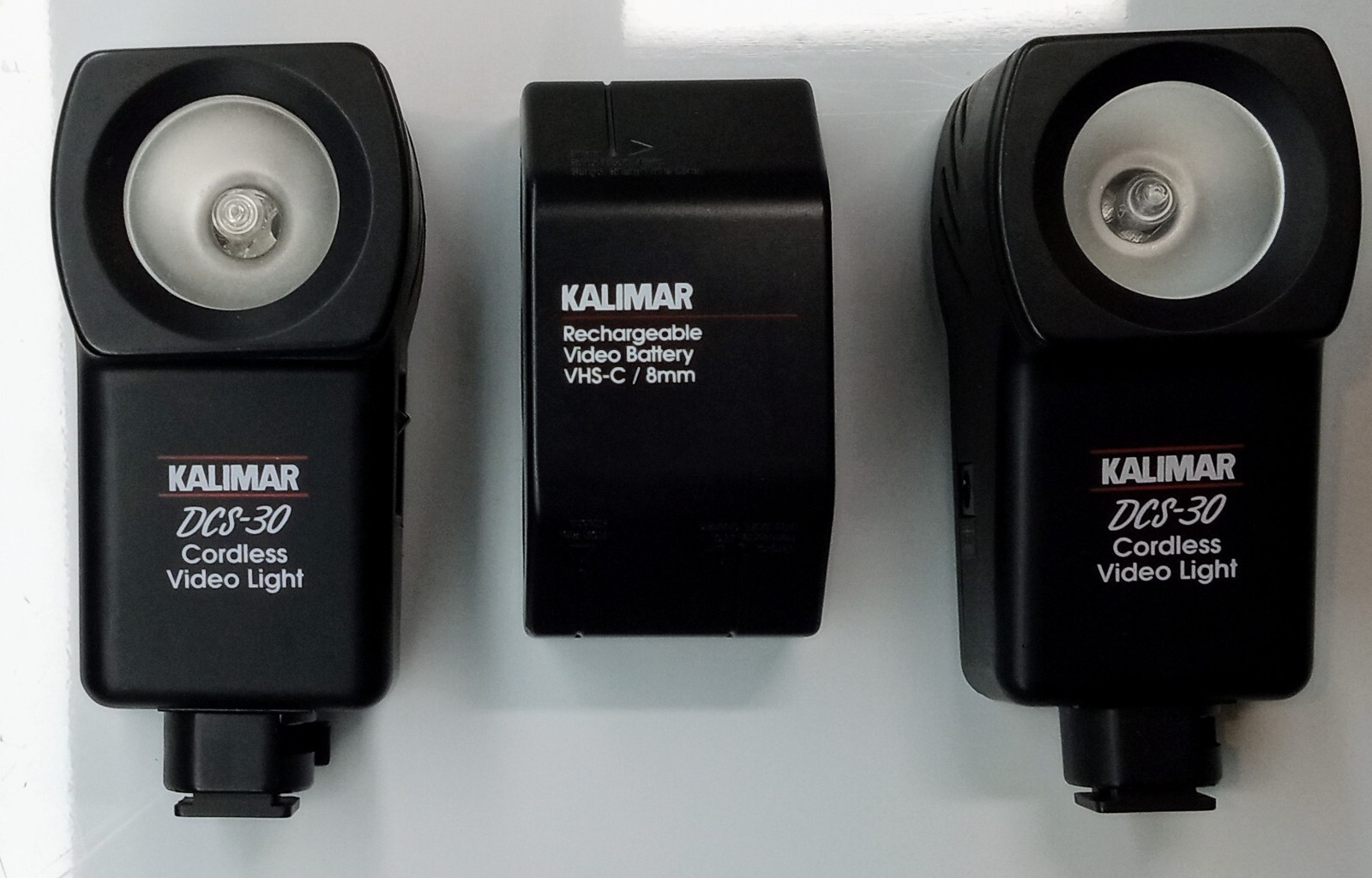 Kalimar DCS-30 Video Camcorder Light Outfit Set High Power Halogen Not Canon