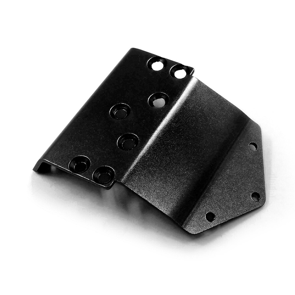 Yeah Racing TARC-011BK Aluminum Front Bumper Plate Black for Associated RC10