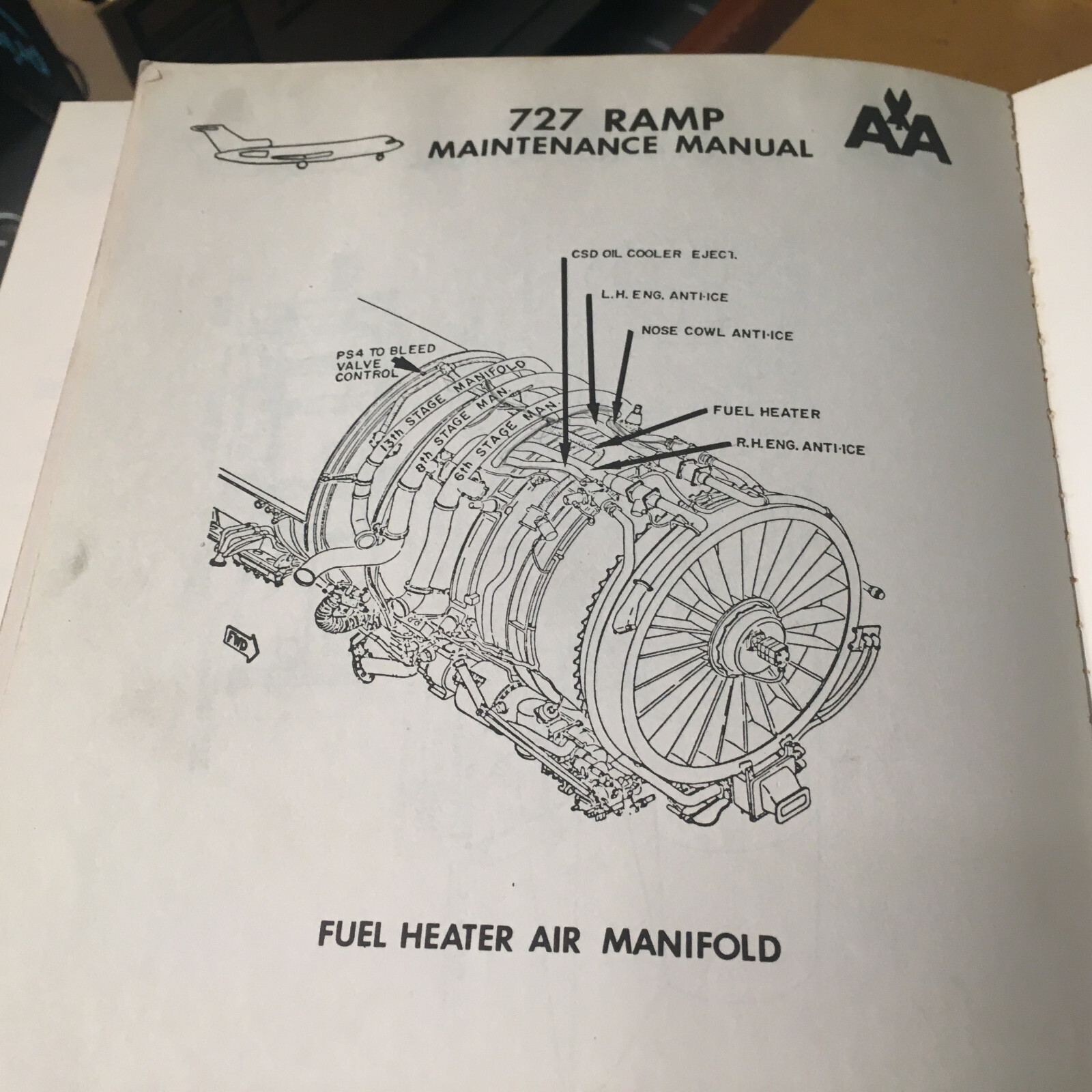 Boeing 727 Ramp Maintenance Manual