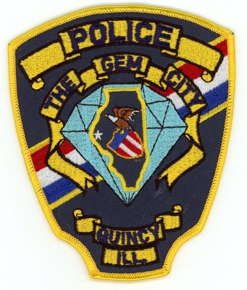 ILLINOIS IL QUINCY POLICE NICE SHOULDER PATCH SHERIFF