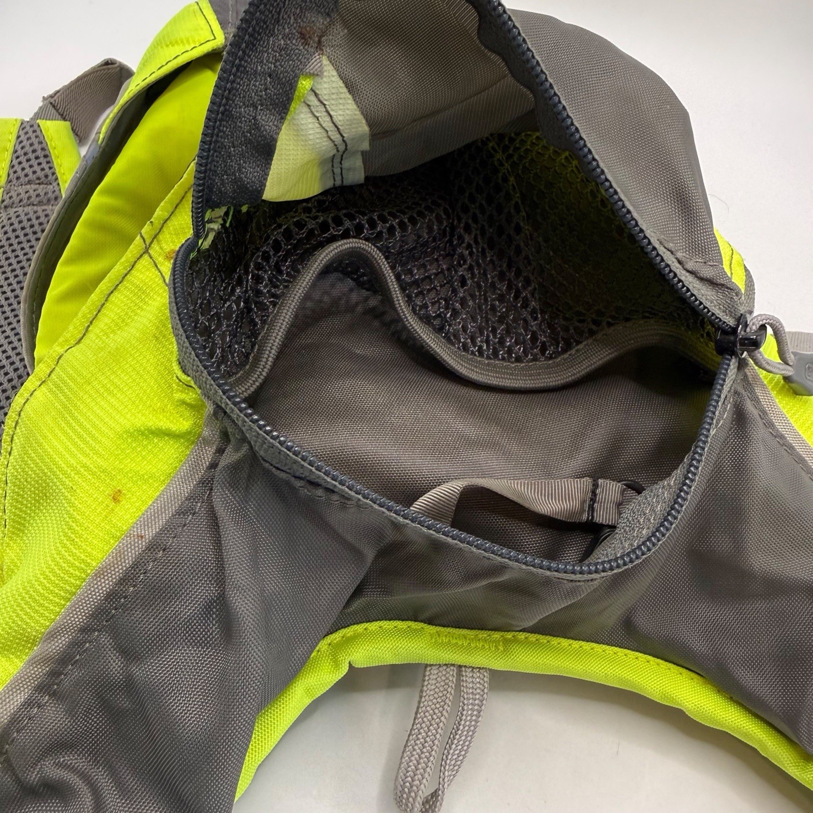 CamelBak Slipstream Hydration Backpack Hi Vis Yellow Gray No Bladder Pack