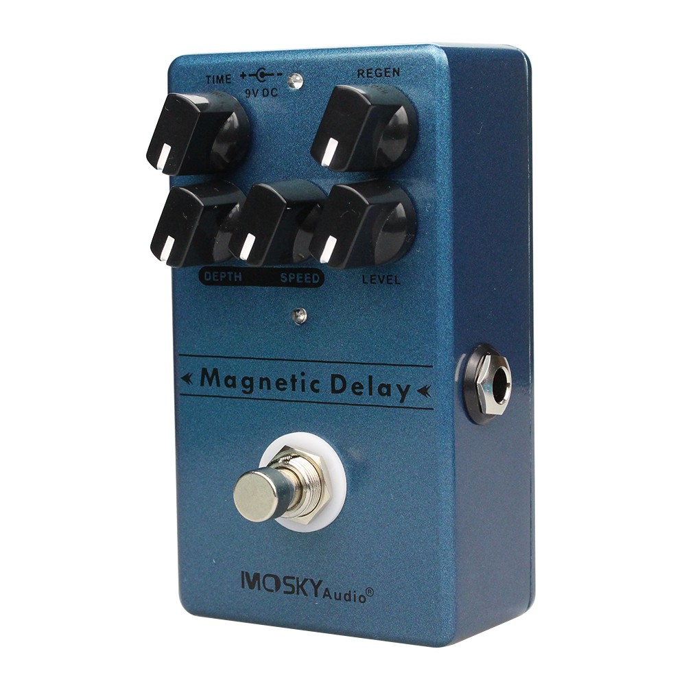 Mosky Magnetic Delay Guitar Effect Pedal VOICE LEVEL for Guitar Effect Pedal USA
