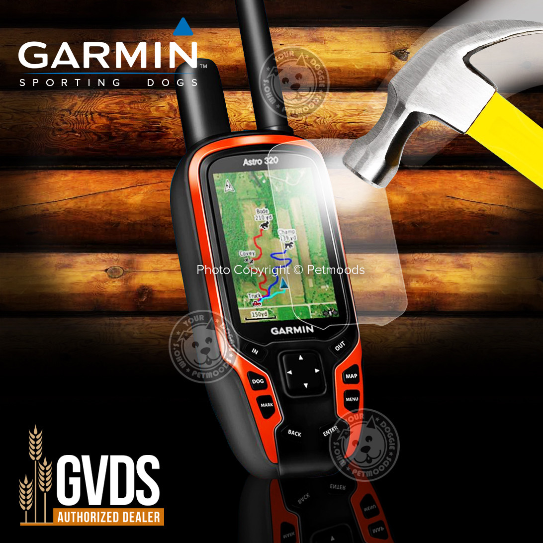 GVDS Tempered Glass Screen Protector for Garmin Astro 430 320 900 Handheld GPS