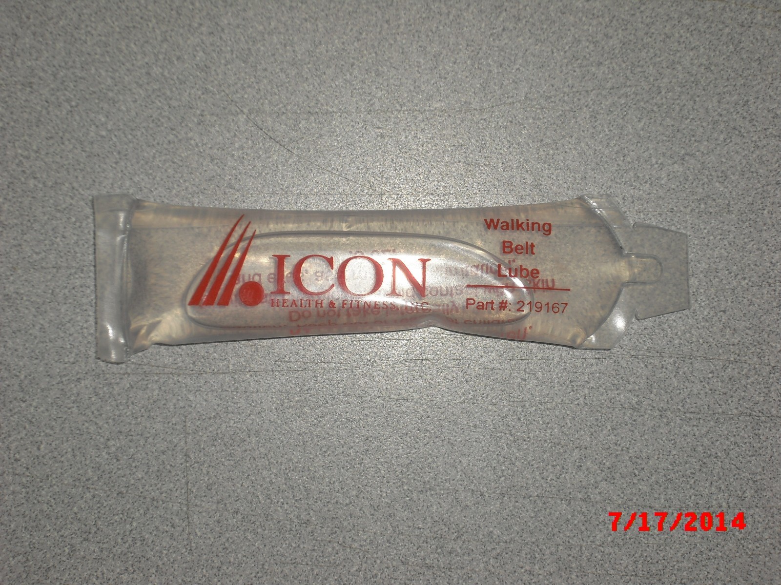 ImageTreadmill Belt Lube Lubricant 219167 219168 Buy 2 Save $2.00
