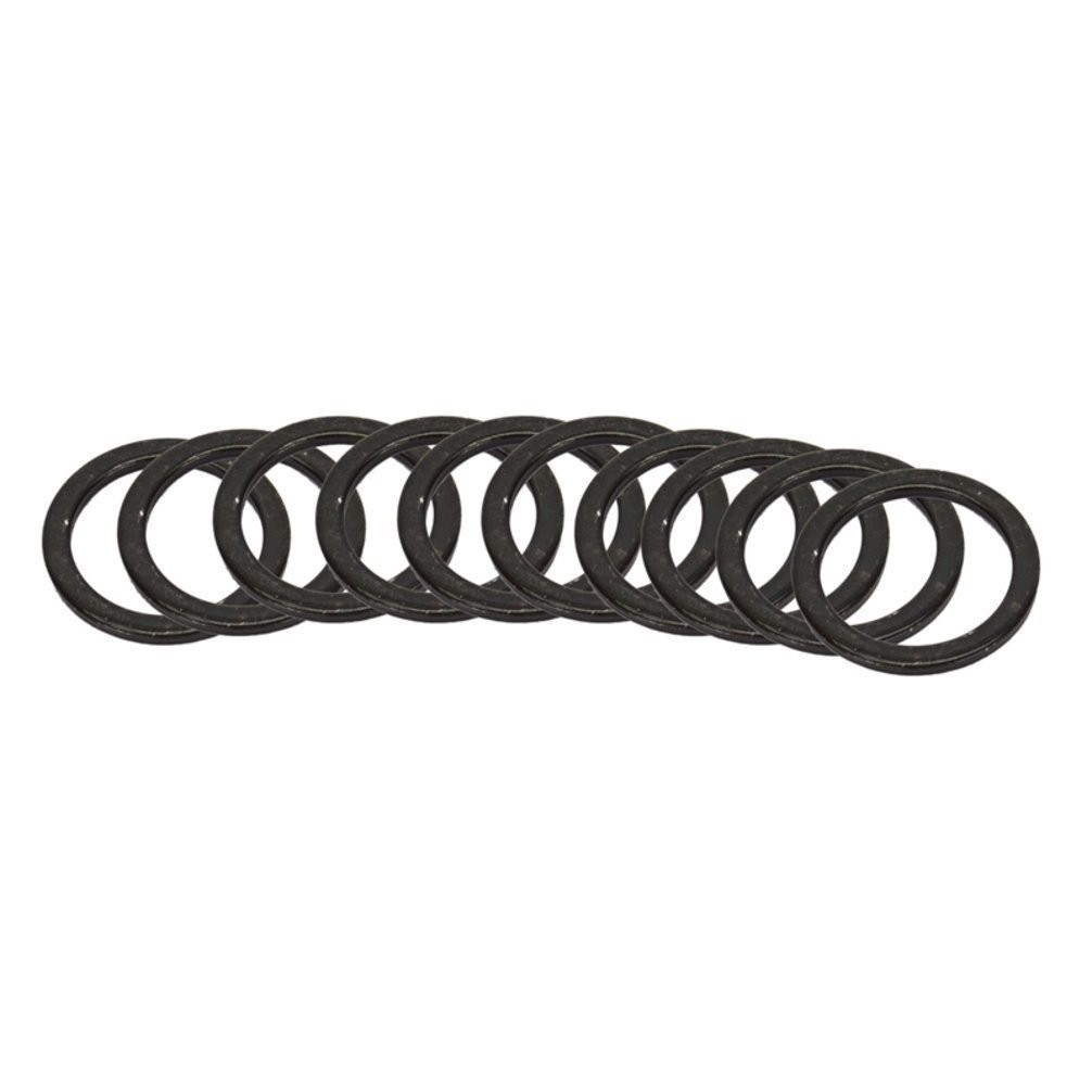 Sunlite ISIS Bottom Bracket Washer, 16mm ID x 20mm OD x 1.5mm, Black