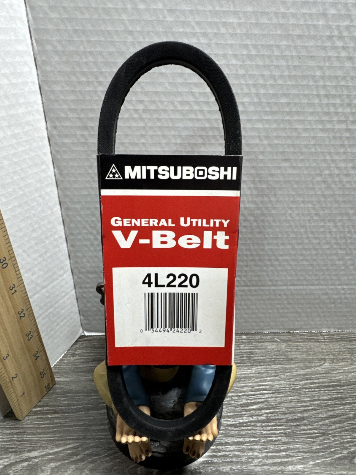Mitsuboshi FHP 4L220 General Utility V-Belt 0.5 in. W X 22 in. L For Fractio