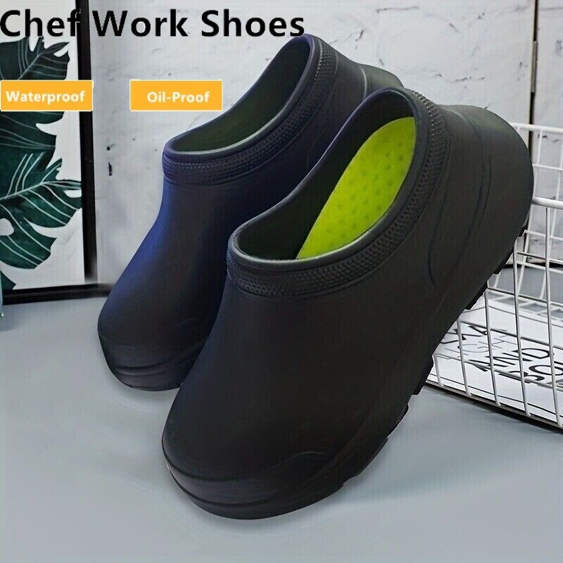 Men's Chef Shoes Non-slip Kitchen Shoes Nurse shoes Work Shoes Sandal US