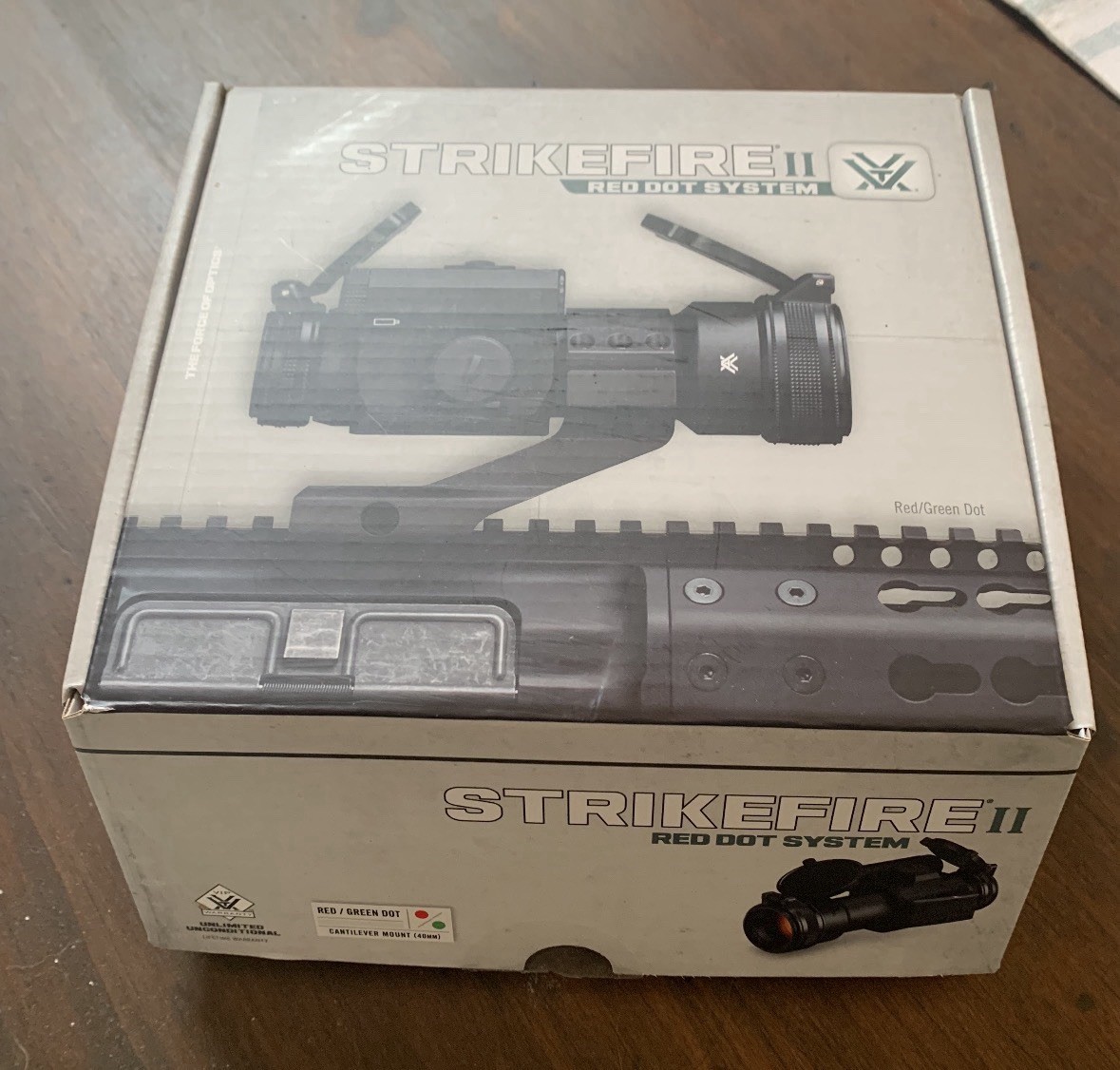 Vortex StrikeFire II SF-RG-501 30mm 4 MOA Red/Green Dot Rifle Sight Mount
