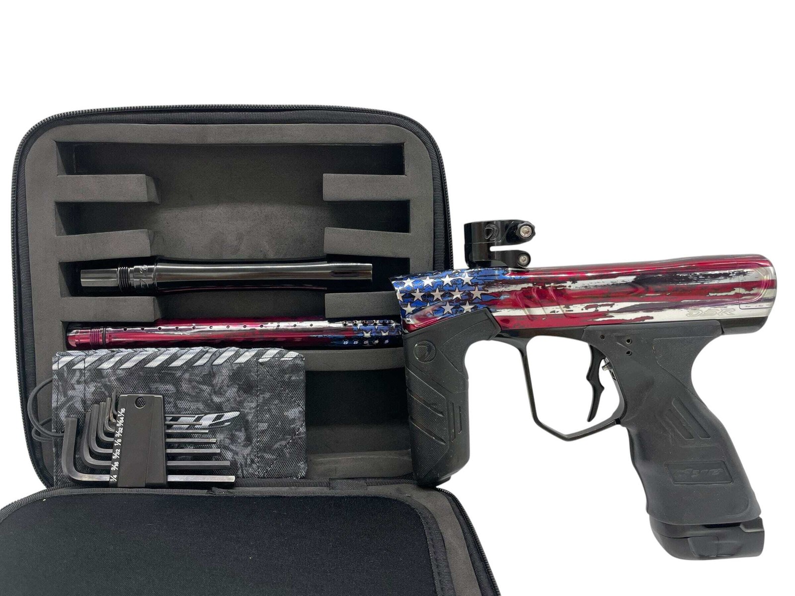 Dye Dsr+ Stars and Stripes Paintball Gun