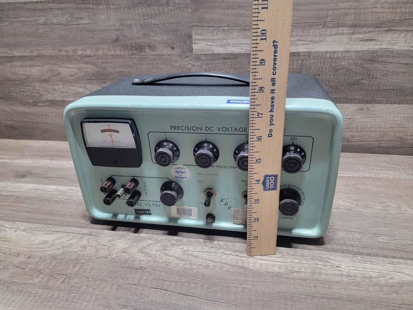EDC VS-11N Precision DC Voltage Refrence - Electronic Development Co. READ DESC