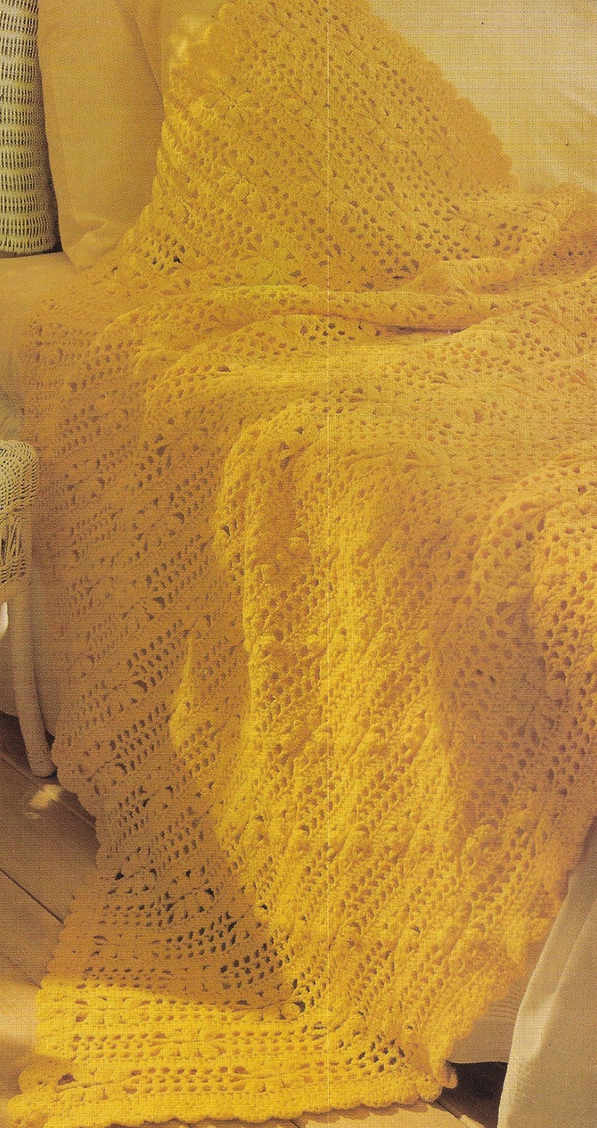 Sunny Summer Afghan crochet pattern instructions