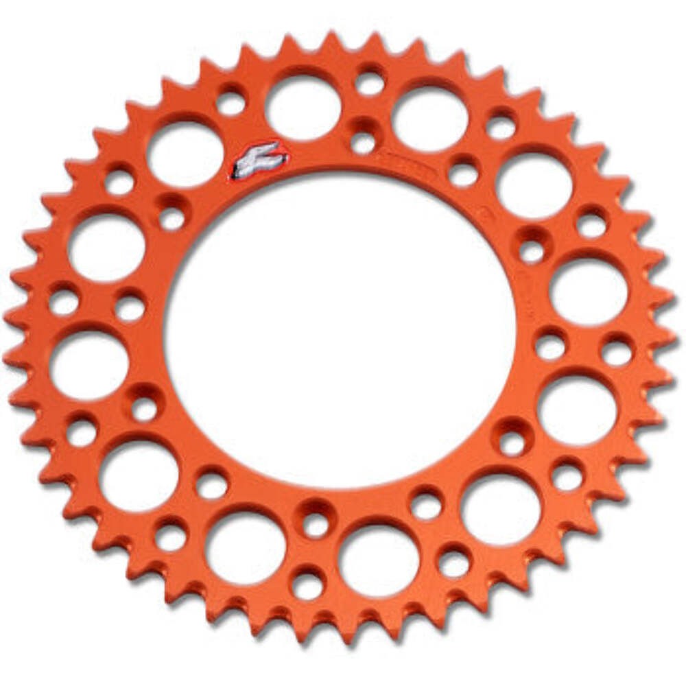 RENTHAL Ultralight Rear Sprocket - 48 Tooth - Orange
