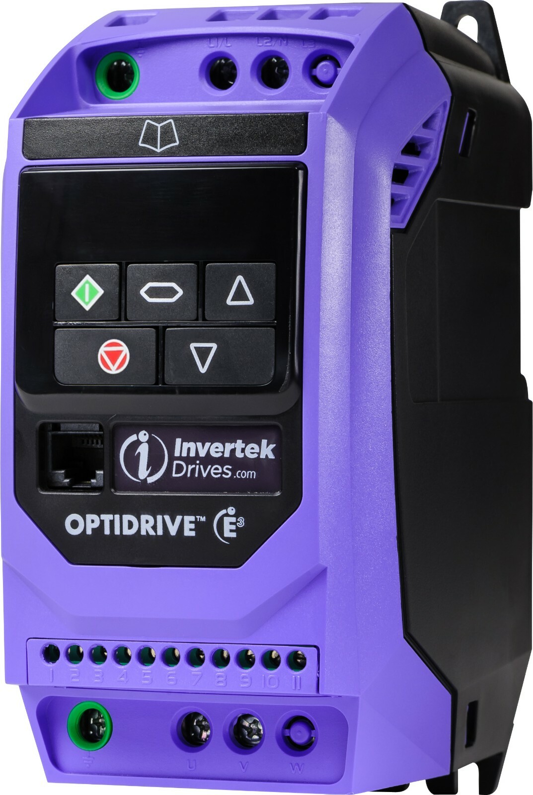 ODE-3-120043-3012 Invertek VFD 1HP 4.3A 200V-240V 3Ph/3Ph VFDexchange