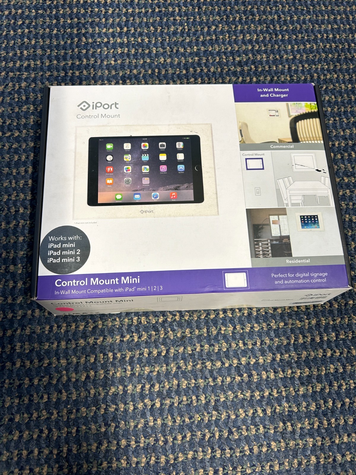 iPort Control Mount Mini CMSW2000V2 Compatible with Ipad Mini 1,2, and 3.