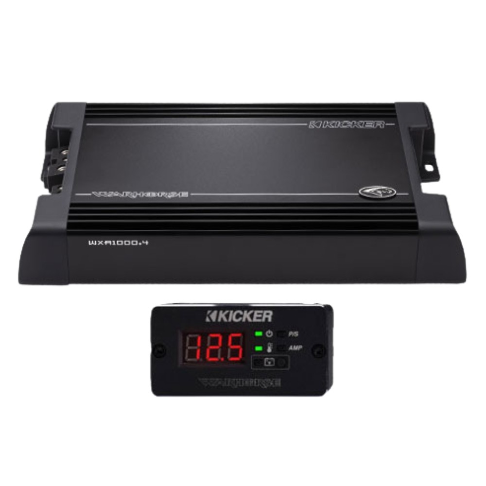 Open Box Kicker 49WXA10004 Warhorse Half-Bridge Class-D Design 2000W 4-Channel