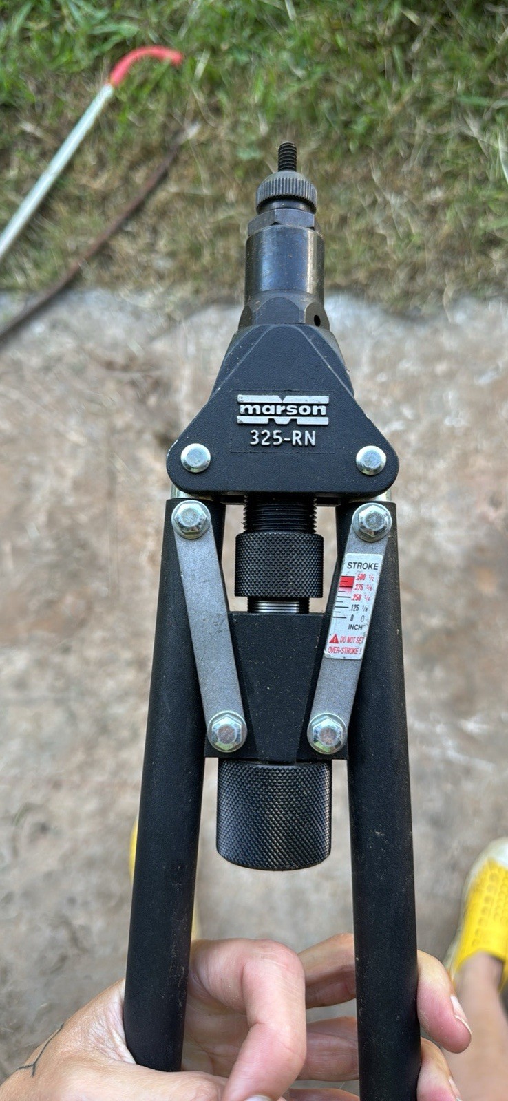 Marson Setting Tool 18in rivet 325-RN