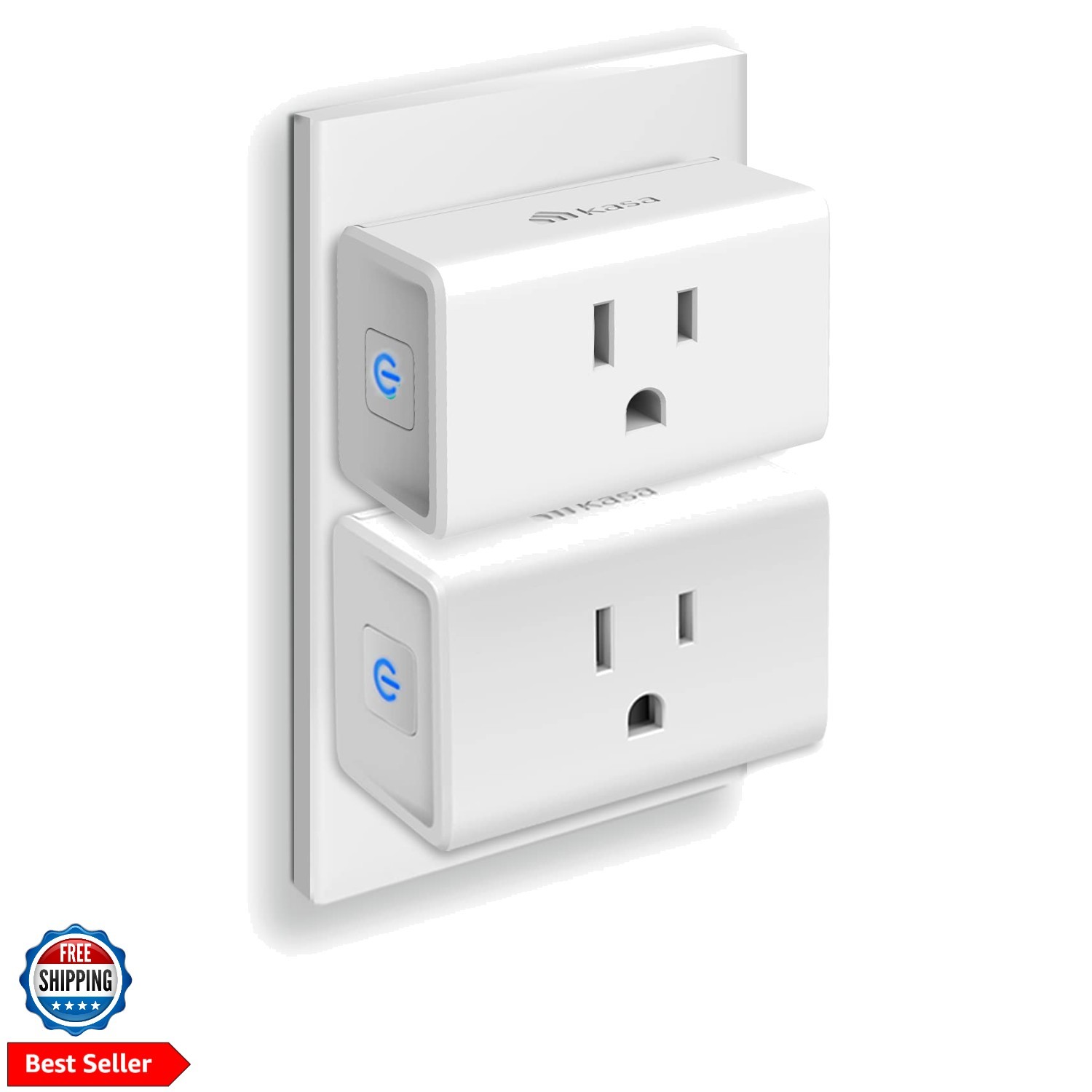 Plug Ultra Mini 15A, Smart Home Wi-Fi Outlet Works with Alexa, Google Home & ...