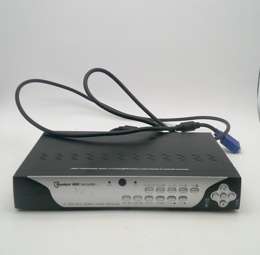 Bunker Hill Security H. 264 8Ch Digital Video Recorder Incomplete *UNTESTED*