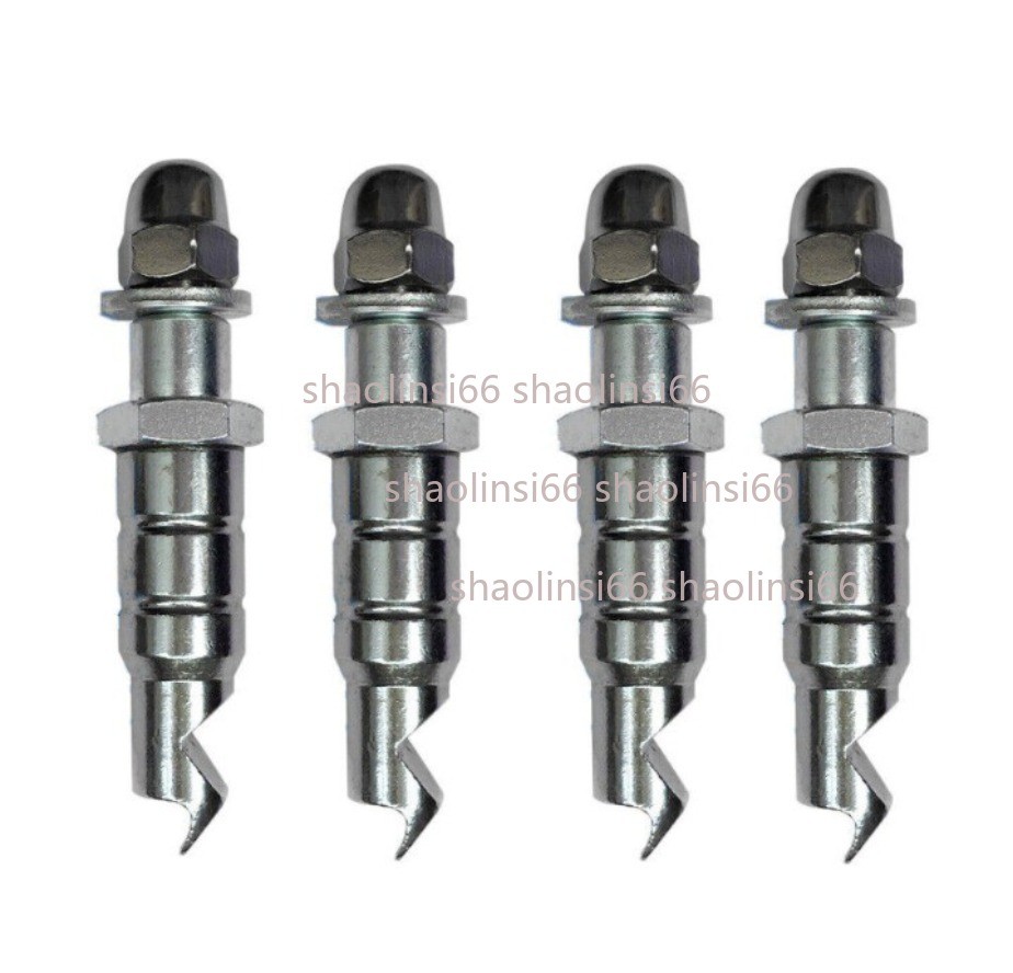 4PC Wheel V3D Alignment System Clamp Reversible Rim 12mm Claw Tyre Repair