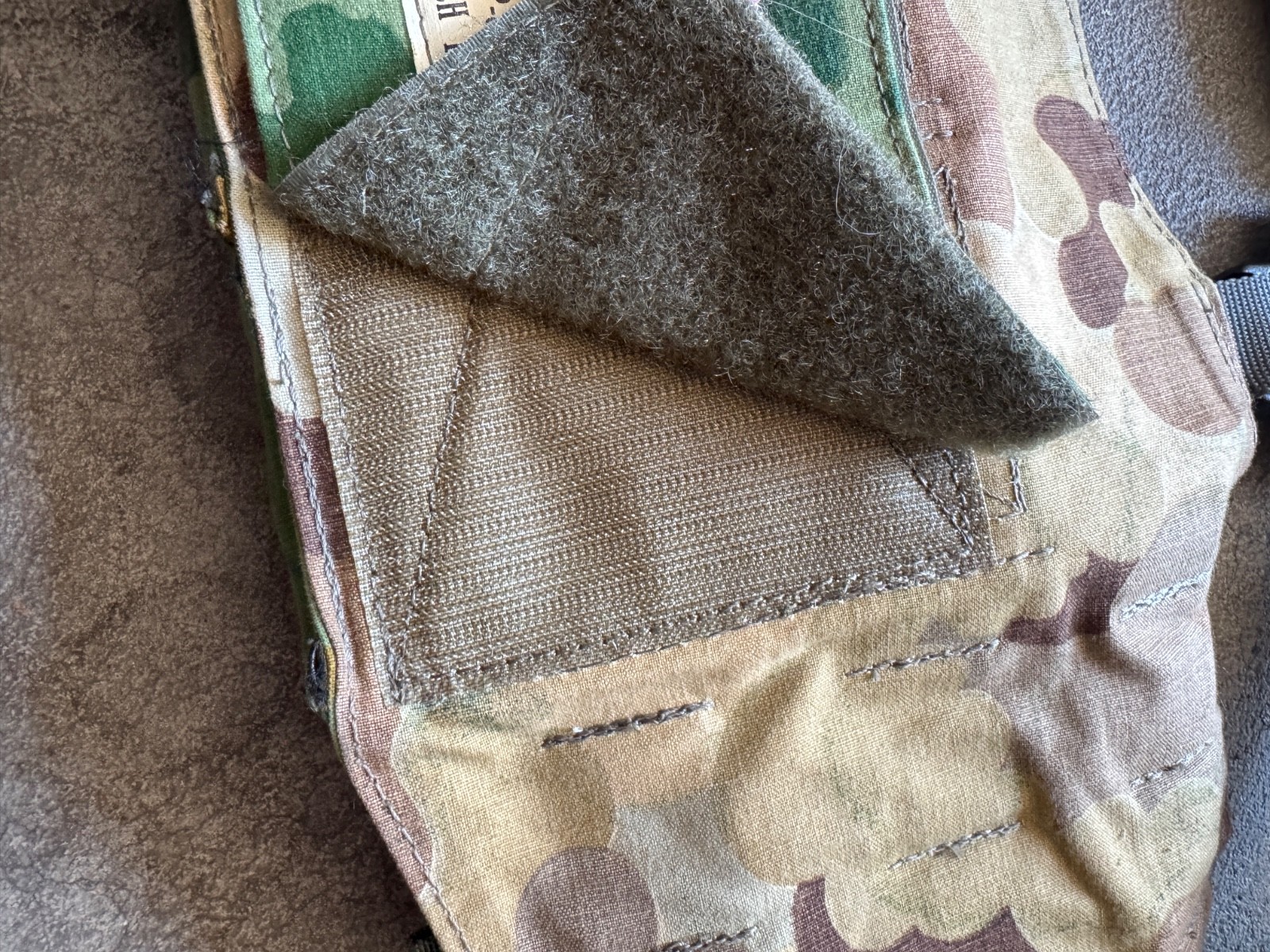 Custom Mitchell Pattern Camouflage Chest Rig and Boonie Hat