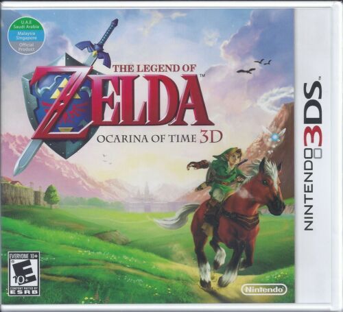 The Legend of Zelda: Ocarina of Time 3D 3DS Brand New Game Special (2011 Action)