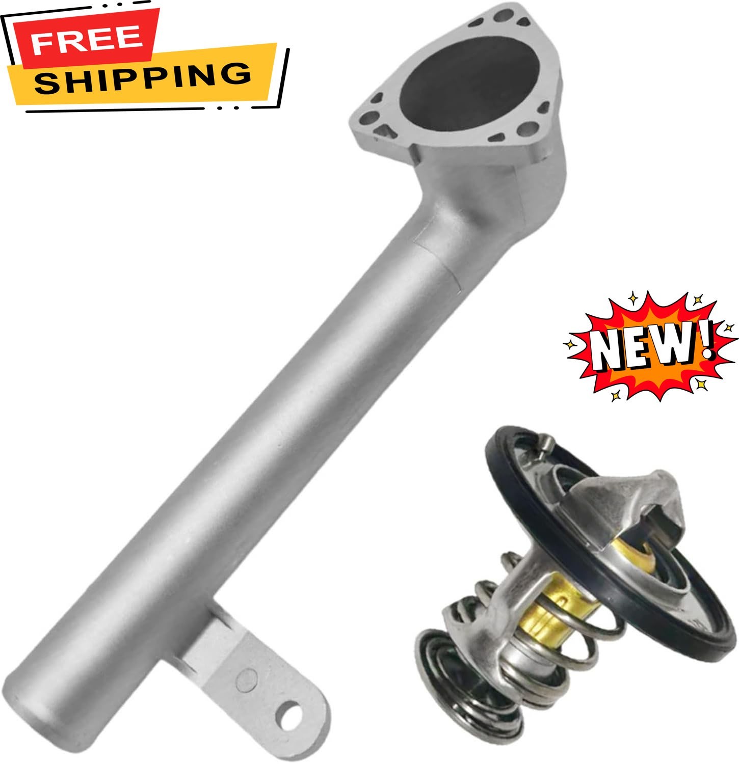 Kit de salida de refrigerante con termostato para Lexus RX330 2004-2006 y Sienna