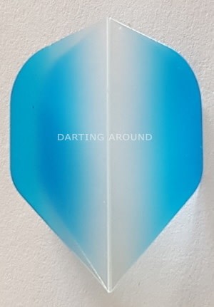 R4X Klear Light Blue Sides Standard Dart Flights
