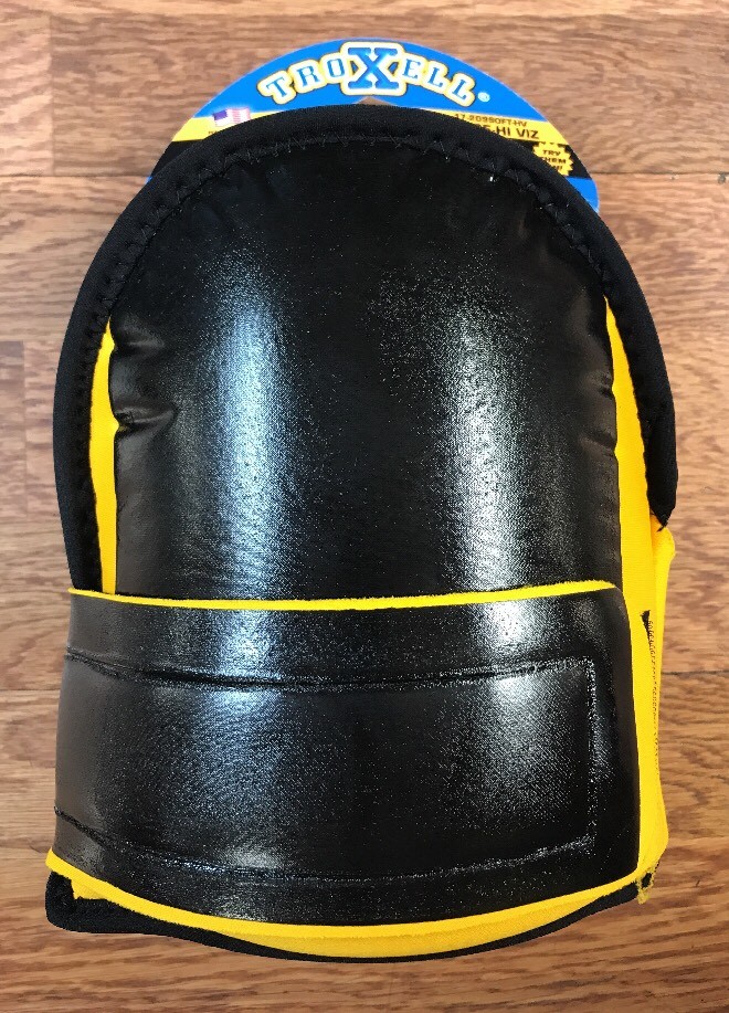 Troxell Yellow SuperSoft Large Flooring Kneepads