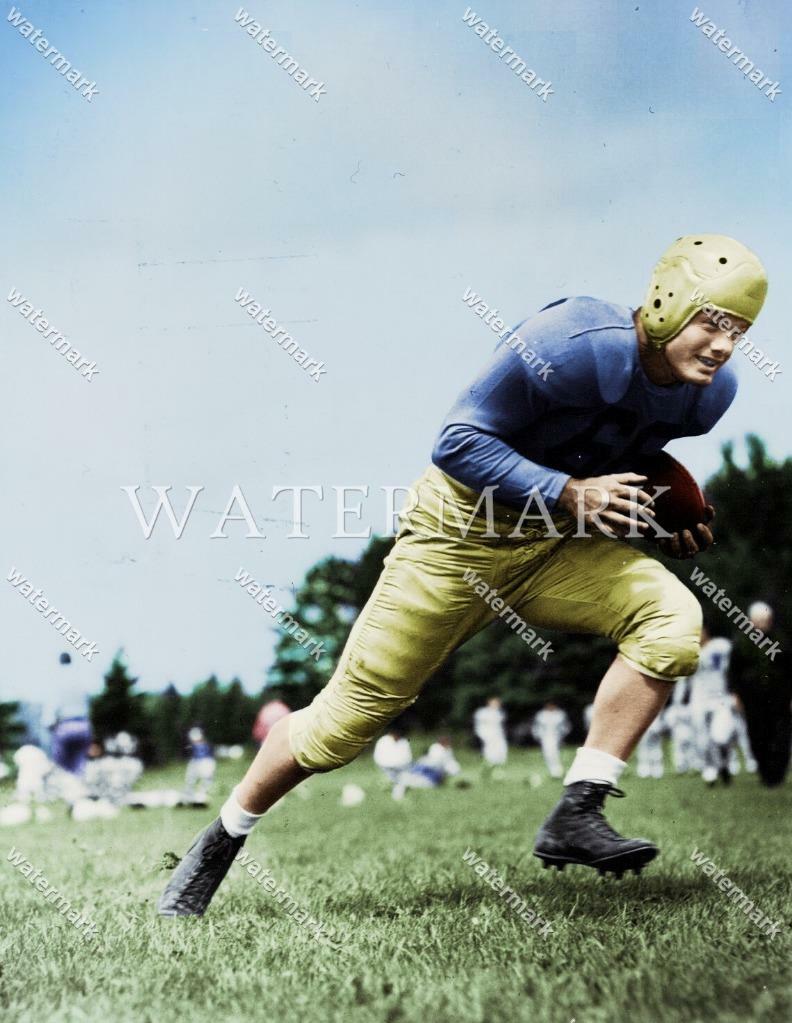 EL10 Fred Cone Green Bay Packers Football 8x10 11x14 16x20 Colorized Photo
