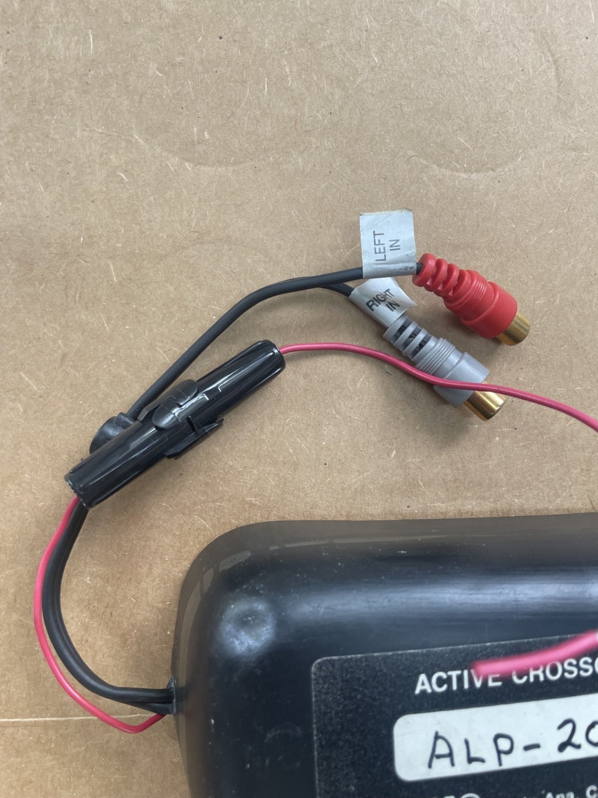 PAC "Old School" 200 hz. Active Crossover 12v.