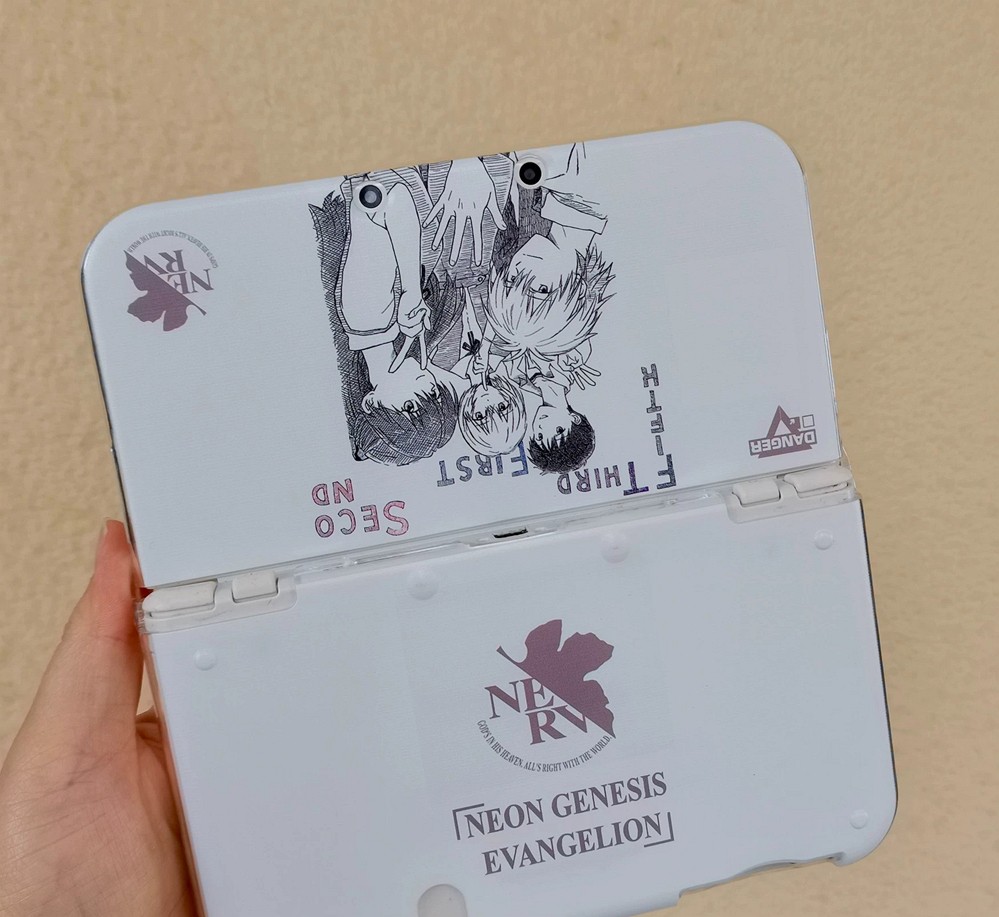 Neon Genesis Anime Protective Case Cover for Nintendo New 3DSXL/LL console parts