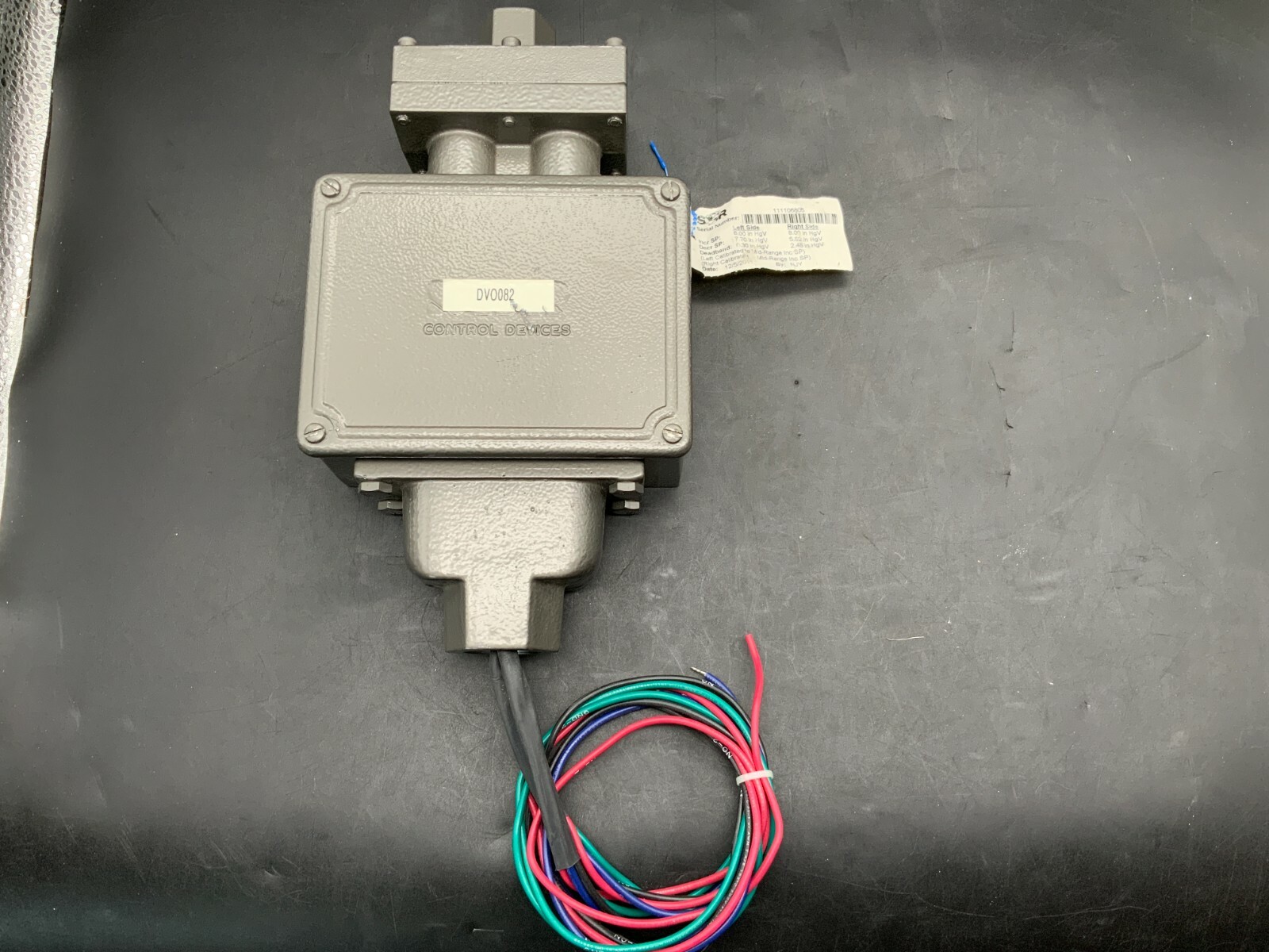 SOR Static O-Ring Hi Lo Pressure Switch, 74V2-EF117-M4-CIA-YY