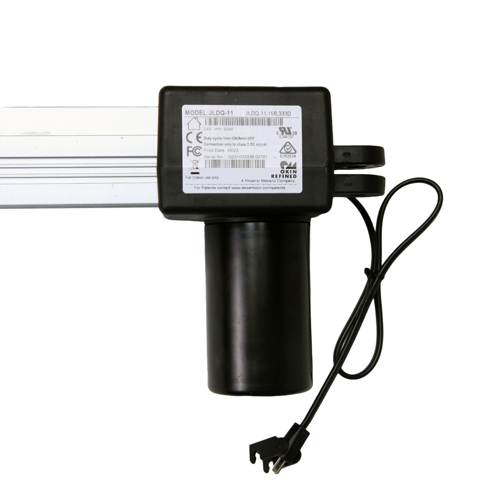 Okin Linear Actuator Motor Model JLDQ.11.156.333D for Power Recliner Lift Chairs