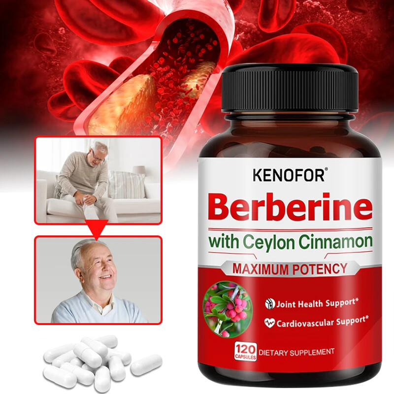 Berberine Ceylon Cinnamon - Healthy Immune System Supplement Capsules