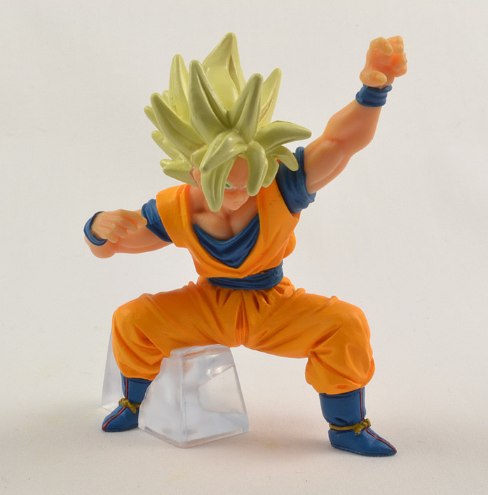 Dragonball Z Kai 21 HG Gashapon Figure  -  Super Saiyan Son Goku  US SELLER  NEW
