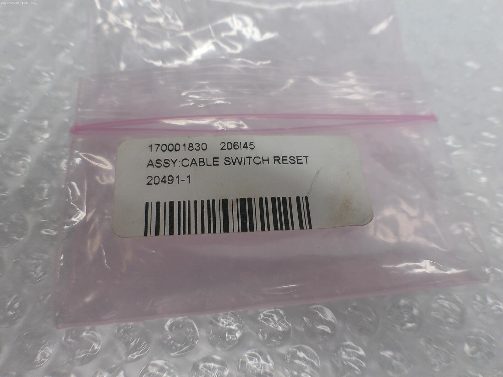 INDUSTRIAL SPARE 20491-1 CABLE SWITCH NSNP