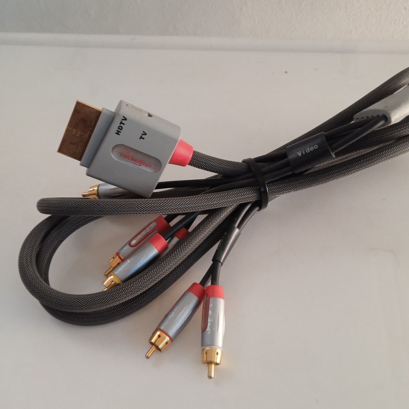 Rocketfish HDTV Component AV Audio Video Cables for Microsoft Xbox 360