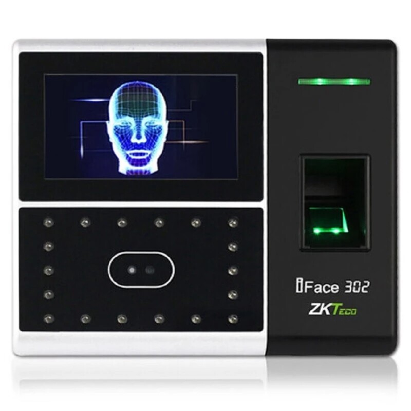 ZKSoftware iFace302-S Biometric Finger Identification Time Attendance Facereader