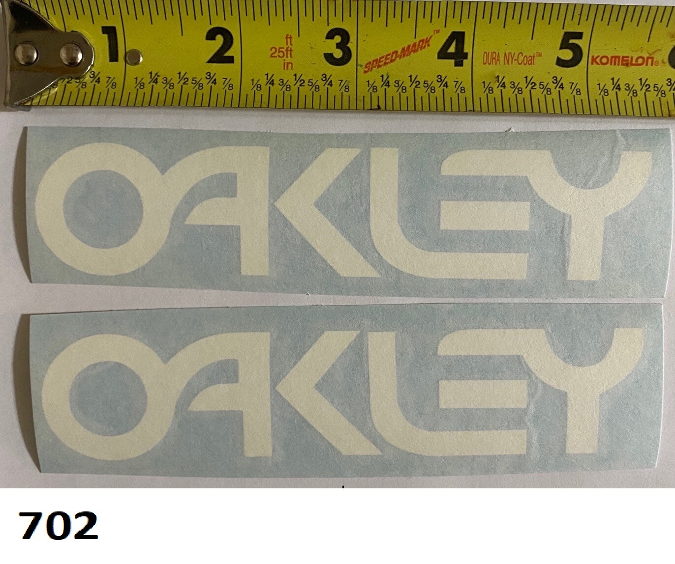 2! Oakley decal sticker Vintage BMX AHRMA WORKS Old School OG California Vintage