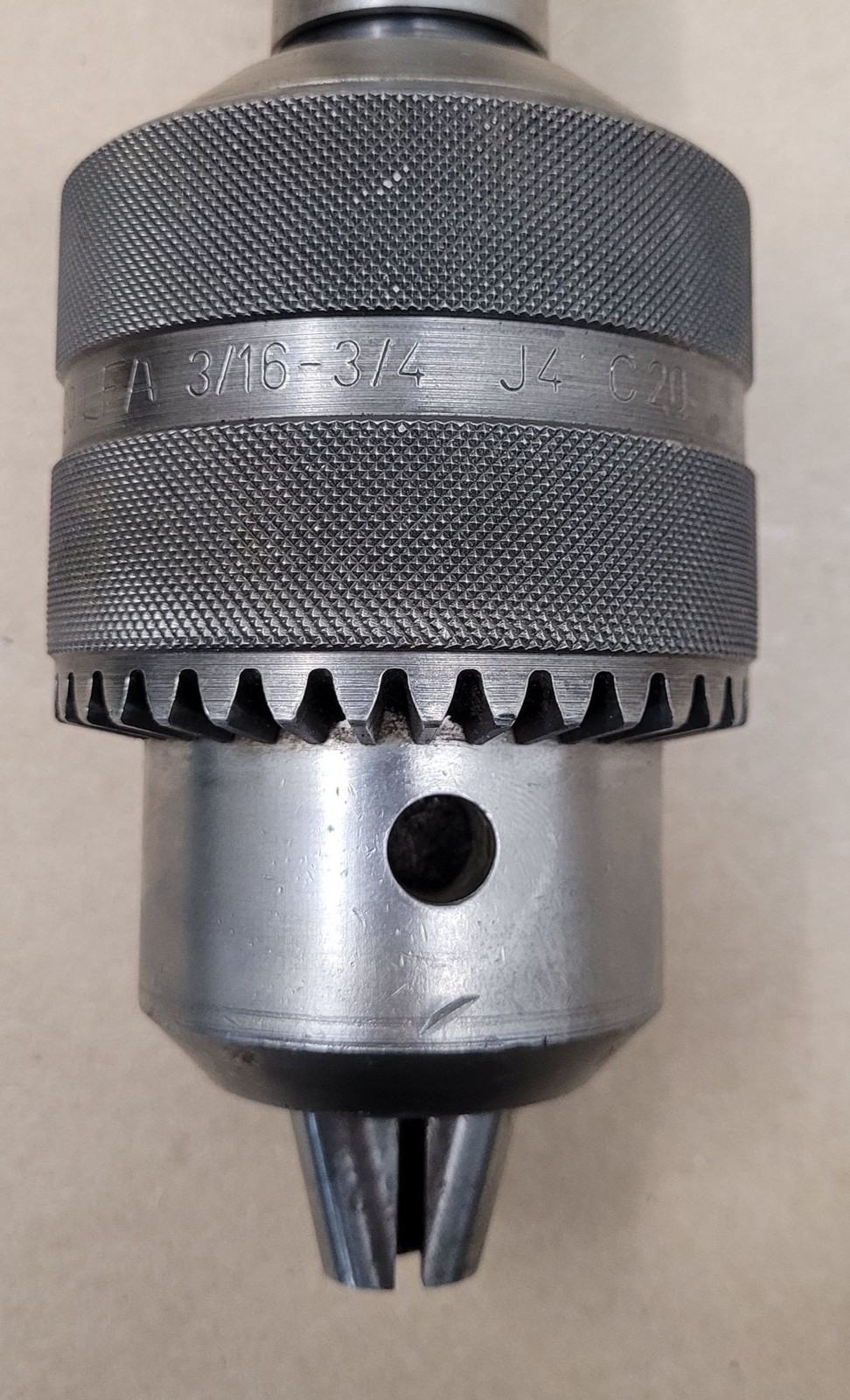 ROHM BALL BEARING DRILL CHUCK - 3/16-3/4, J4